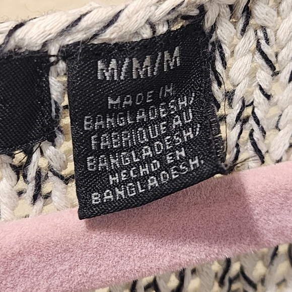 RDI women's V neck faux suede elbow patched sweater size M - Picture 4 of 10